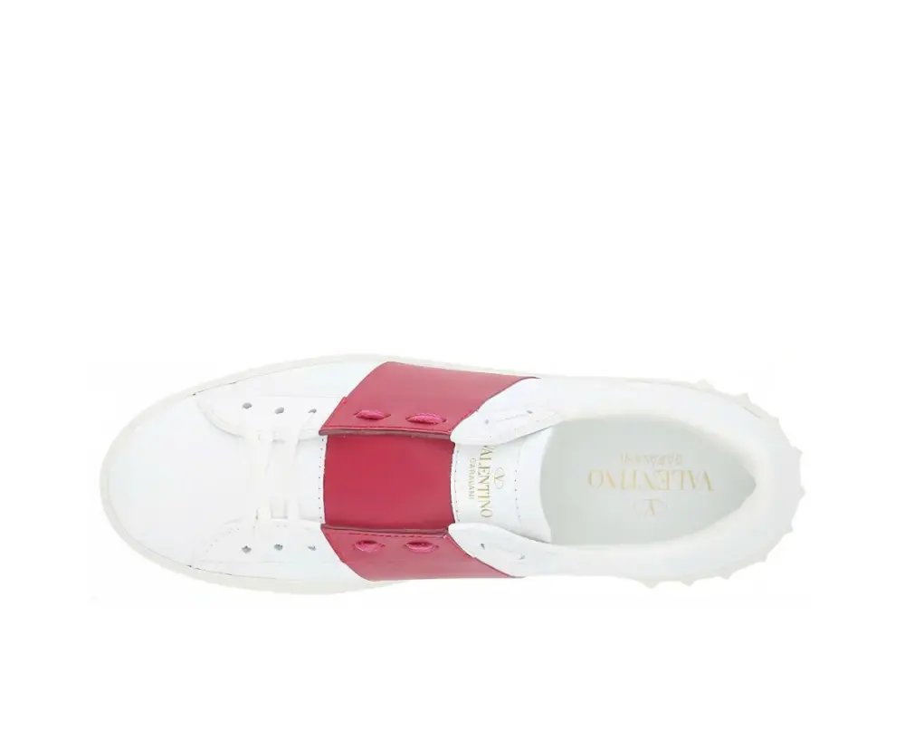 Giày Valentino Open Smooth ‘White Red’ TW2S0781BLU43C - Ảnh 4