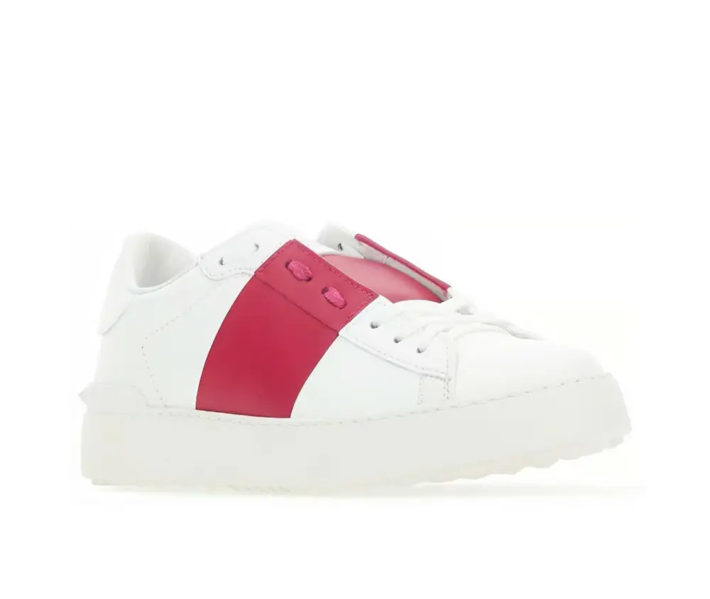 Giày Valentino Open Smooth ‘White Red’ TW2S0781BLU43C - Ảnh 3