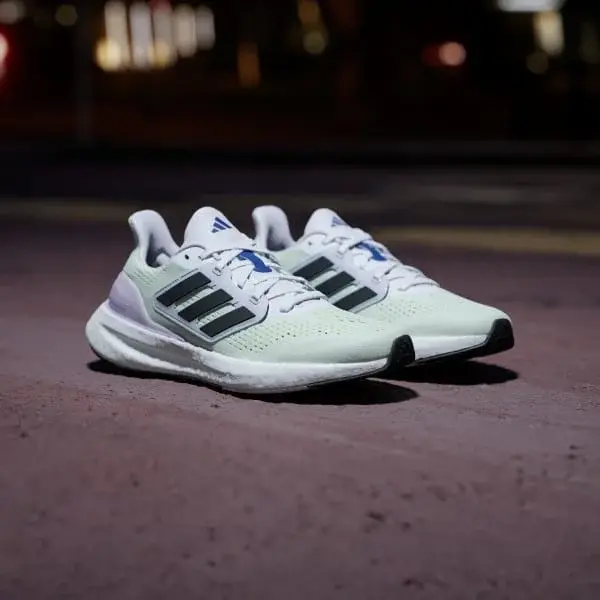 Giày Adidas Pureboost 23 ‘White Black Silver Dawn’ IF2398 - Ảnh 4