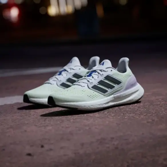 Alternative view of Giày Adidas Pureboost 23 ‘White Black Silver Dawn’ IF2398