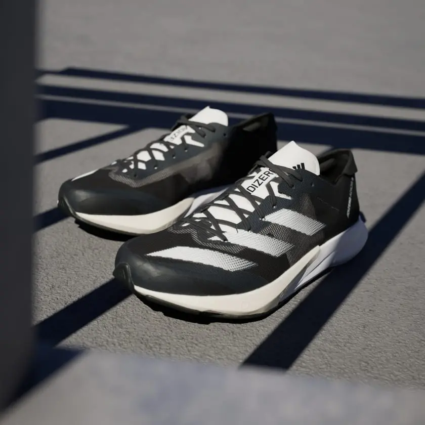 Giày Adidas Adizero Adios 8 ‘Black White’ ID6902 - Ảnh 5