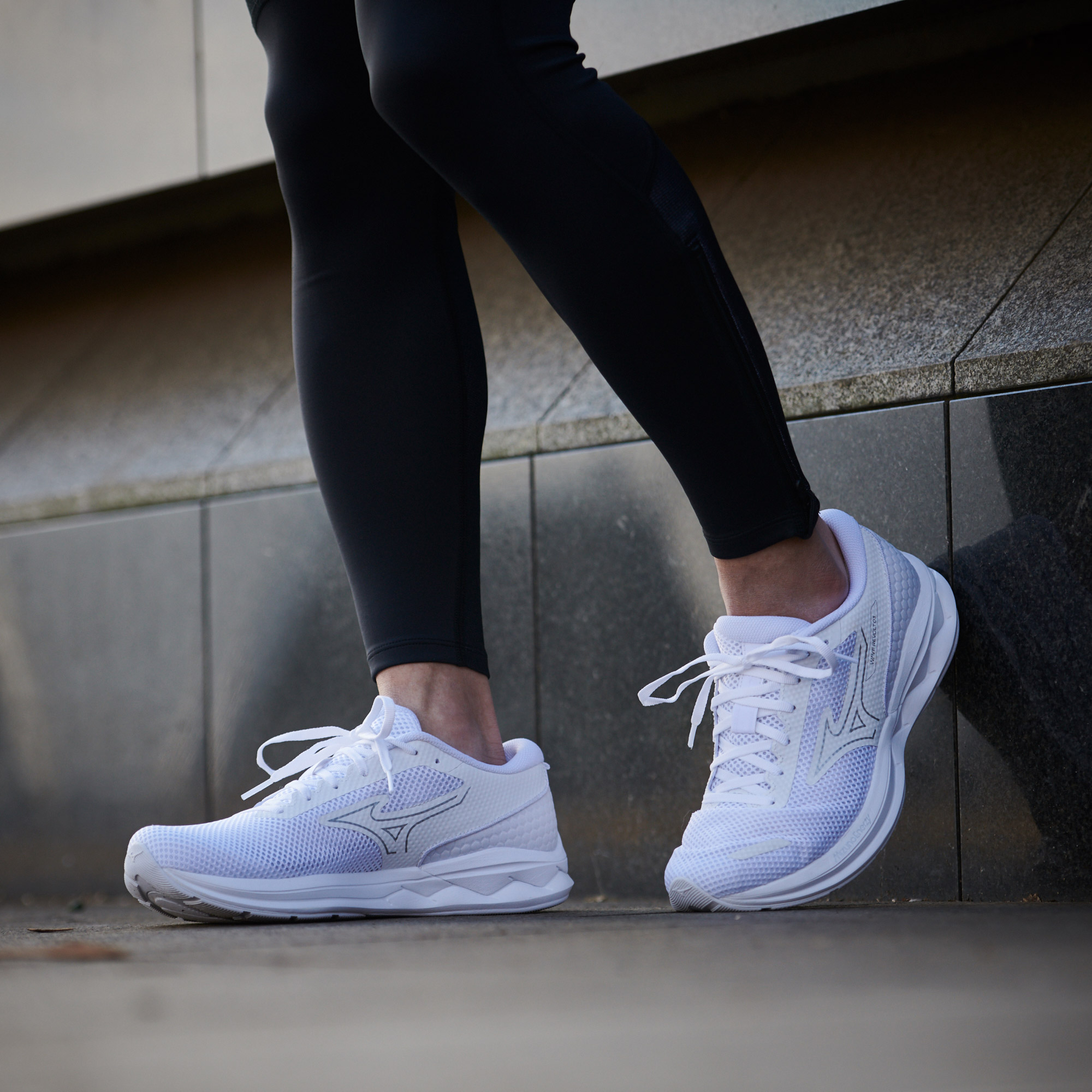 Giày Mizuno Wave Revolt 3 ‘White Silver’ J1GC2314-51 - Ảnh 2