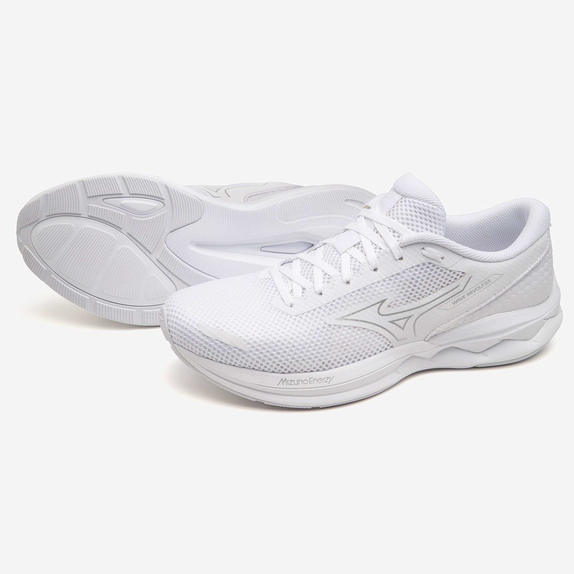 Giày Mizuno Wave Revolt 3 ‘White Silver’ J1GC2314-51 - Ảnh 3