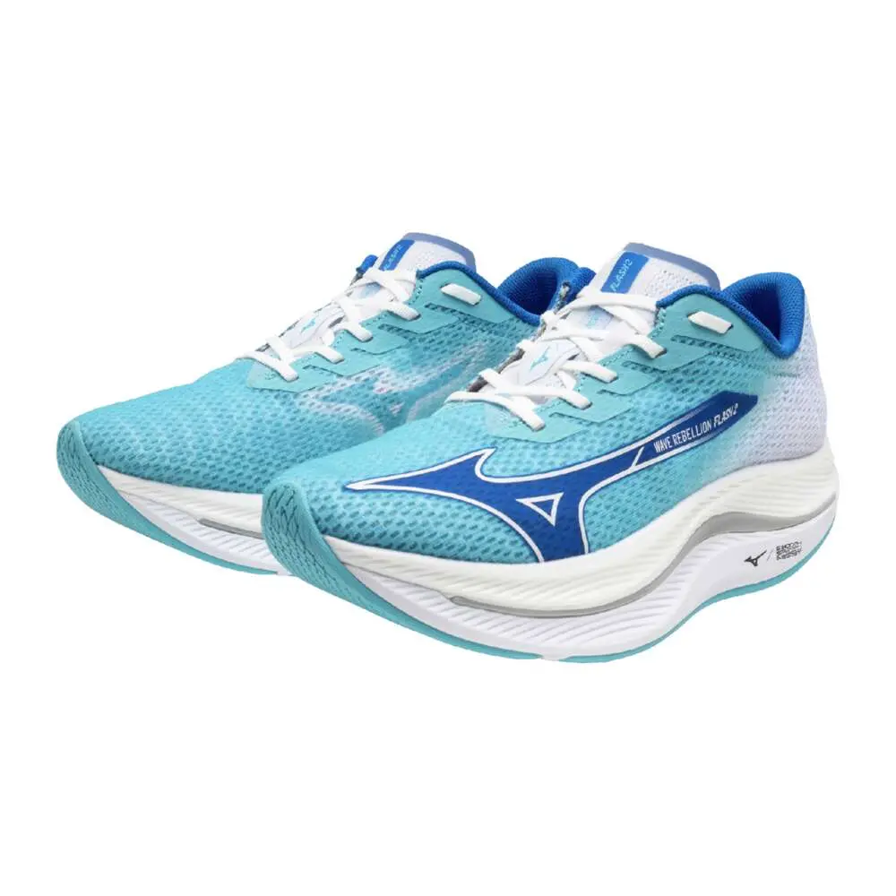 Giày Mizuno Wave Rebellion Flash 2 ‘Blue White’ J1GC2435-51 - Ảnh 3