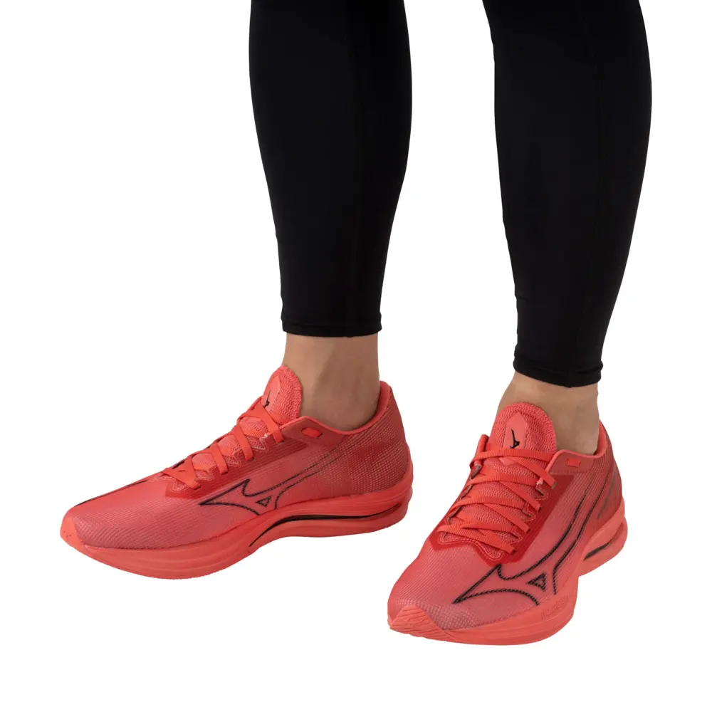Alternative view of Giày Mizuno Wave Rebellion Sonic 2 ‘Black Red’ J1GC2492-01