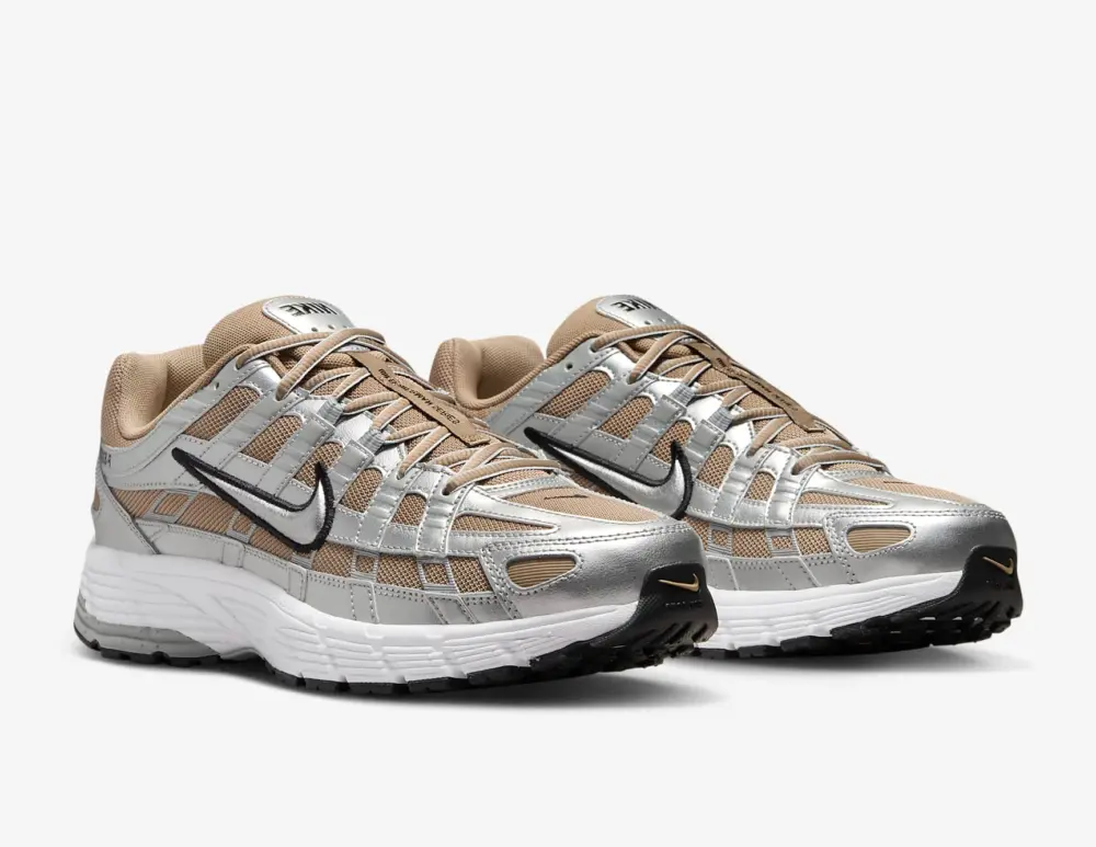 Giày Nike P-6000 ‘Khaki Metallic’ HQ3030-200 - Ảnh 4