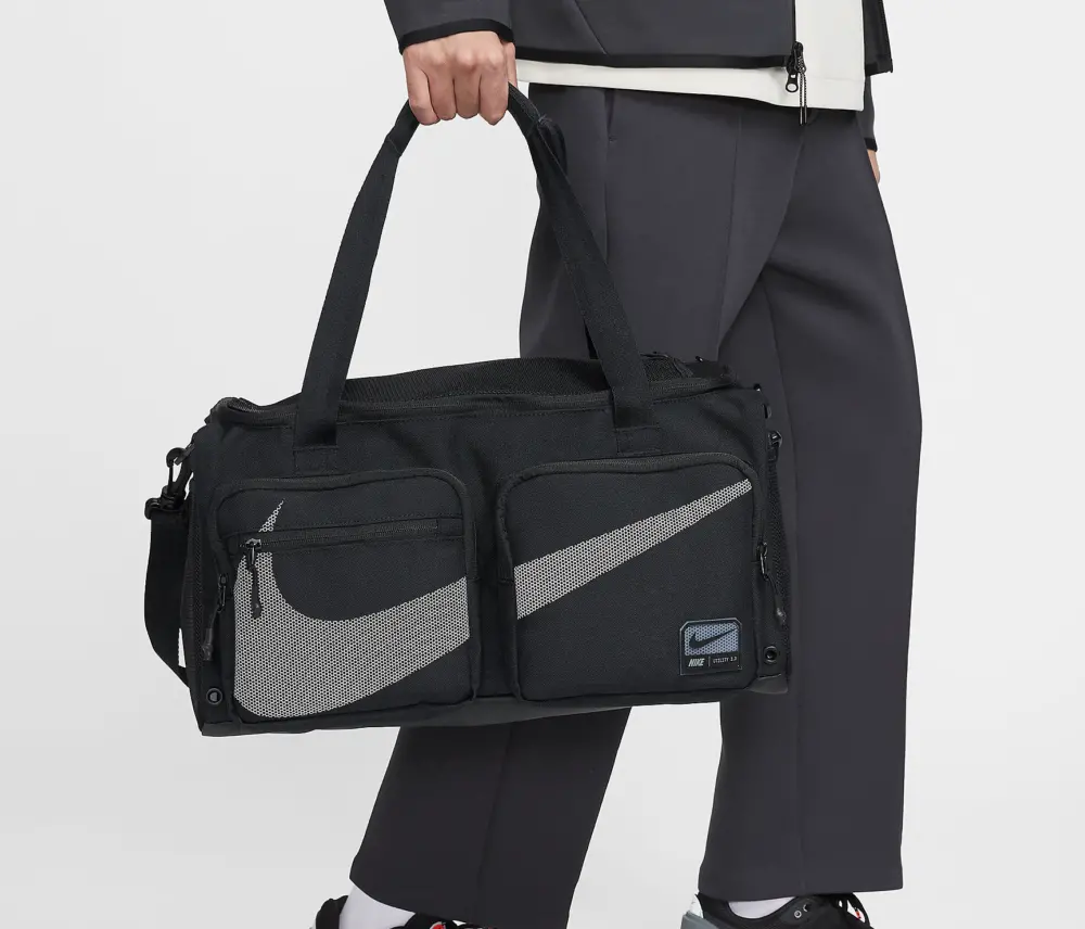 Alternative view of Túi Nike Utility Power 2.0 Duffel Bag ‘Black’ HF0654-010