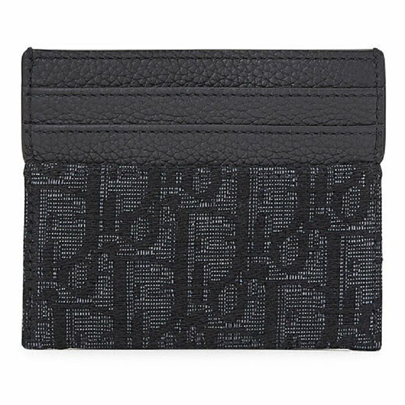 Alternative view of Ví Dior Card Holder ‘Black Dior Oblique Jacquard’ 2ESCH135YSE-H03E