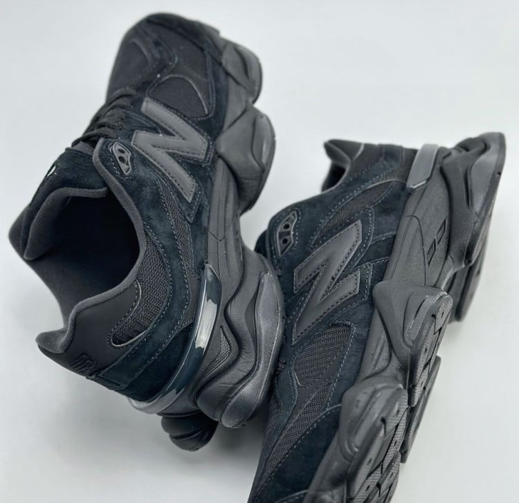 Giày New Balance 9060 ‘Triple Black’ U9060BPM - Ảnh 6