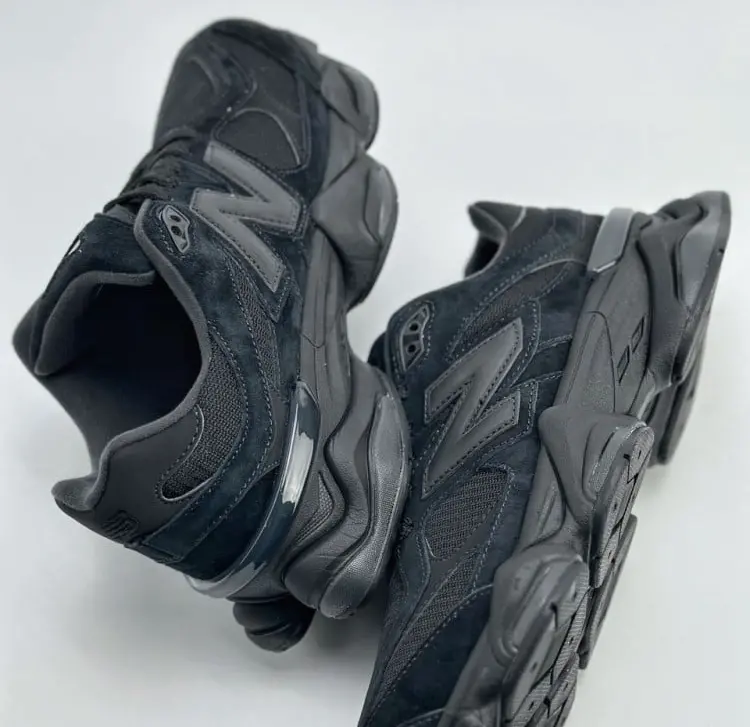 Giày New Balance 9060 ‘Triple Black’ U9060BPM - Ảnh 6