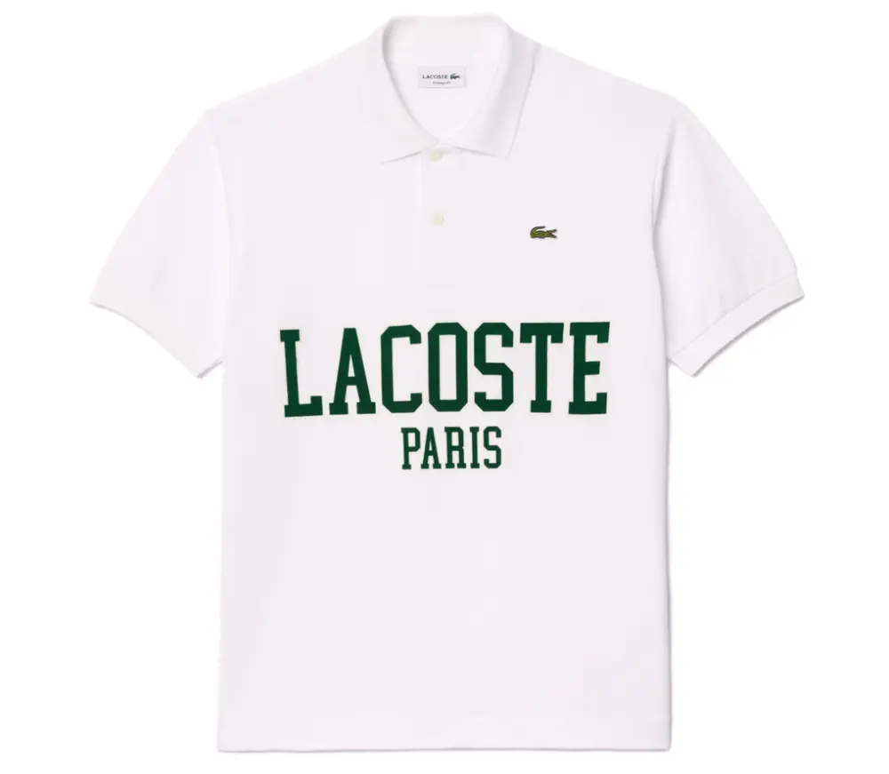 Áo Lacoste Flocked Polo ‘White’ PH7419-51-001