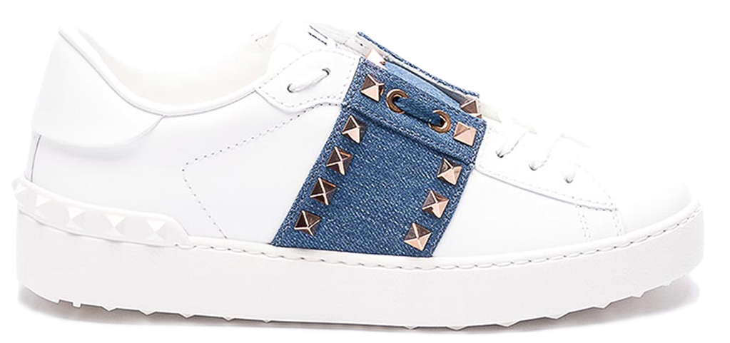 Giày Valentino Open Smooth ‘Denim’ 4W2S0A01XBA75H