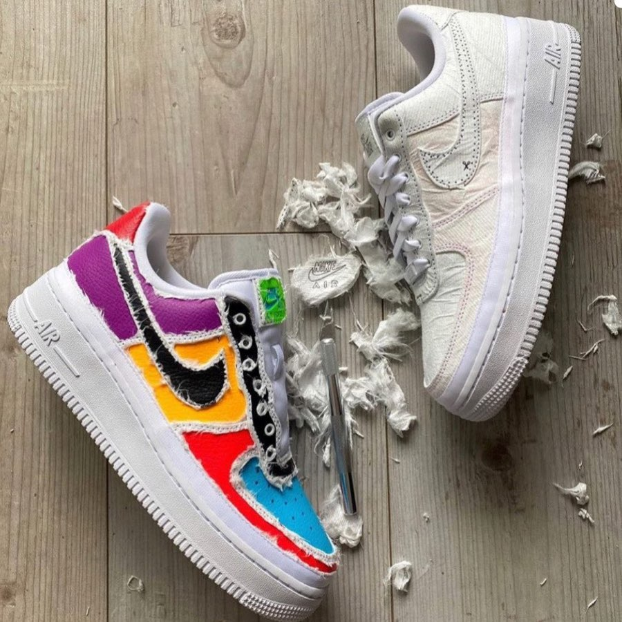 Giày Nike Wmns Air Force 1 Low LX ‘Reveal’ CJ1650-100 - Ảnh 4