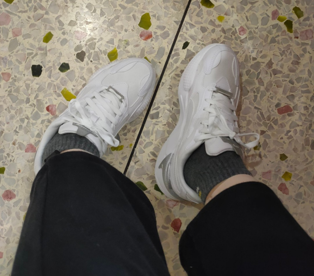 Giày Puma RS-X3 ‘Sunset Hues – White Silver’ 375138-01 - Ảnh 3