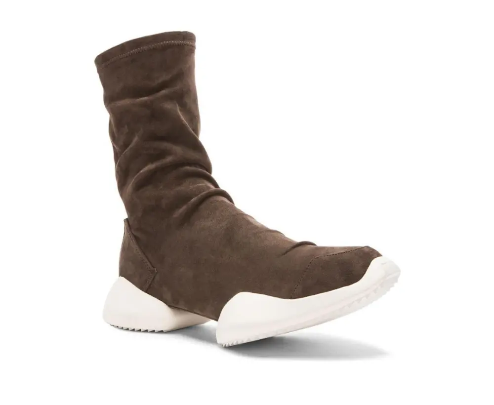 Alternative view of Giày Adidas Ankle Suede Vicious Sole x Rick Owens ‘Brown’ S78447