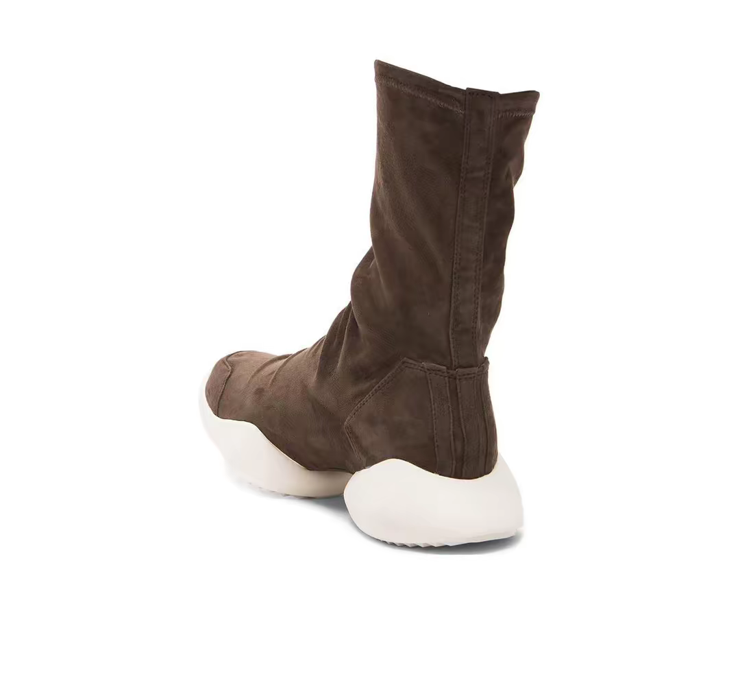 Giày Adidas Ankle Suede Vicious Sole x Rick Owens ‘Brown’ S78447 - Ảnh 3