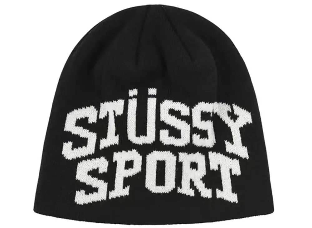 Mũ Stussy Sport Jacquard Skullcap ‘Black’ 1321153-BLAC