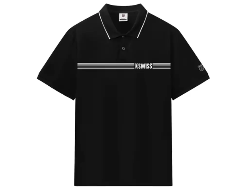Áo K-Swiss Polo Striped ‘Black’ 108278-008