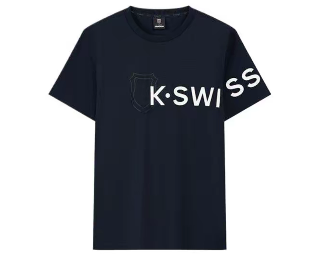 Áo K-Swiss Logo Short Sleeves ‘Black’ 1010308-495