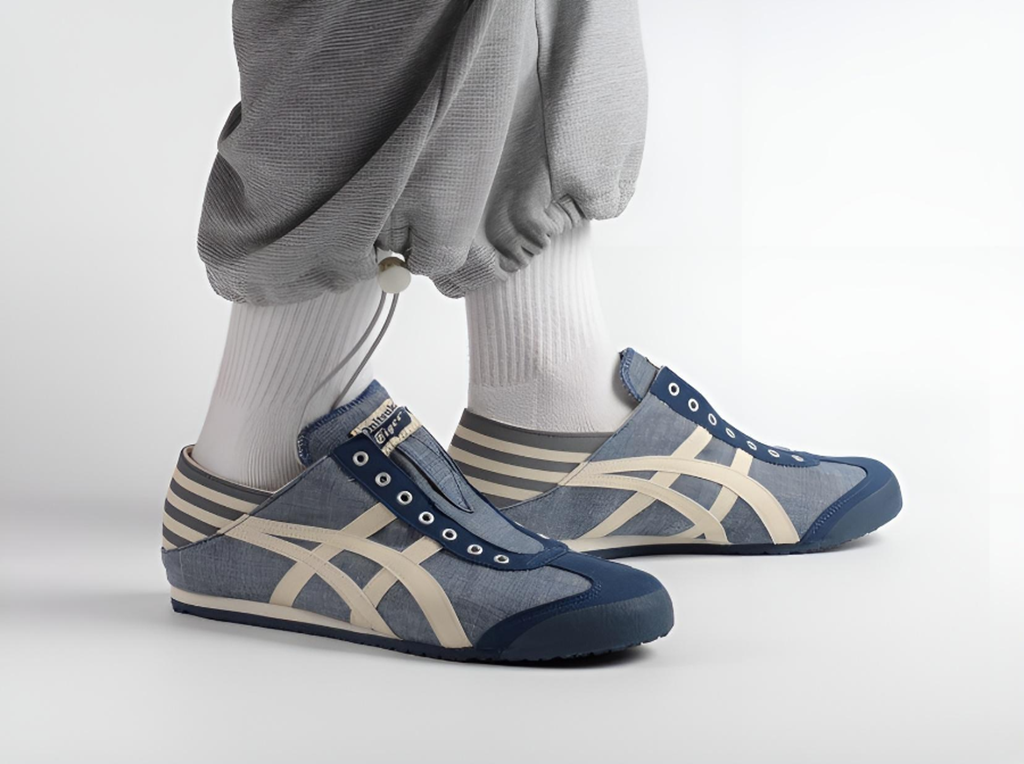 Giày Onitsuka Tiger Mexico 66 Paraty ‘Blue Chambray’ TH342N-4202 - Ảnh 4