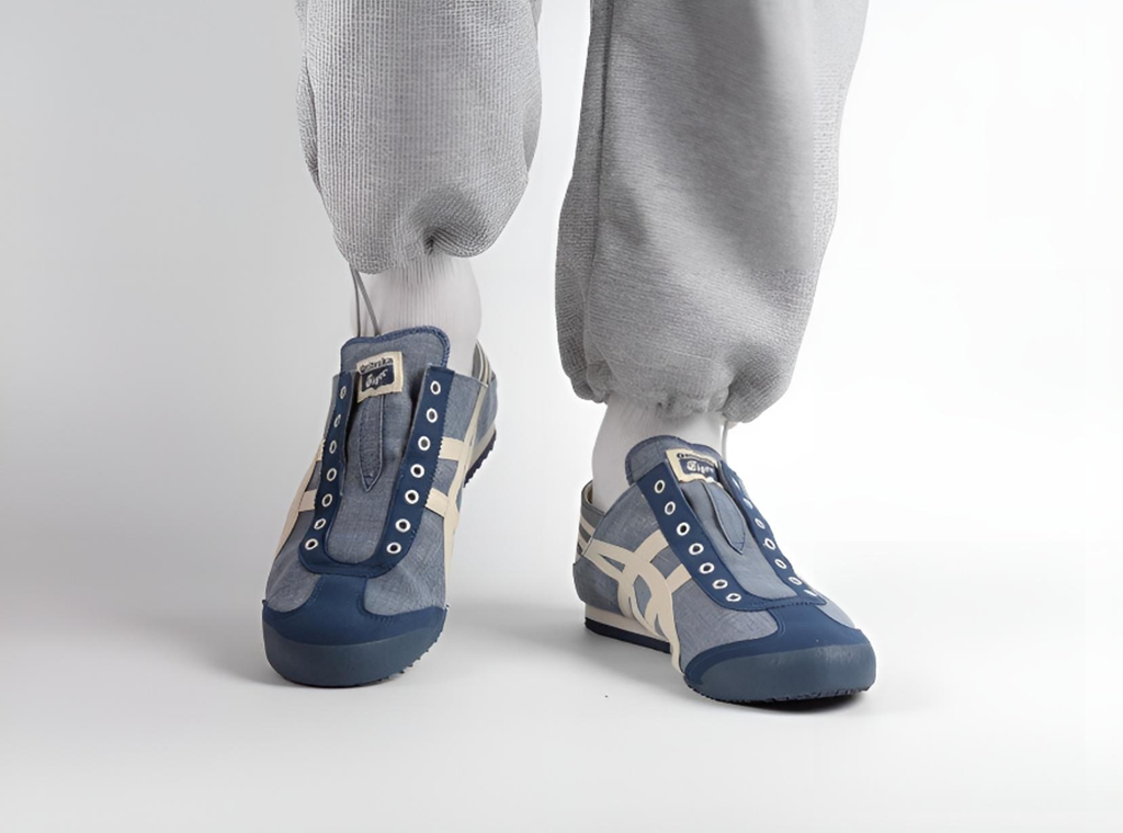 Giày Onitsuka Tiger Mexico 66 Paraty ‘Blue Chambray’ TH342N-4202 - Ảnh 3