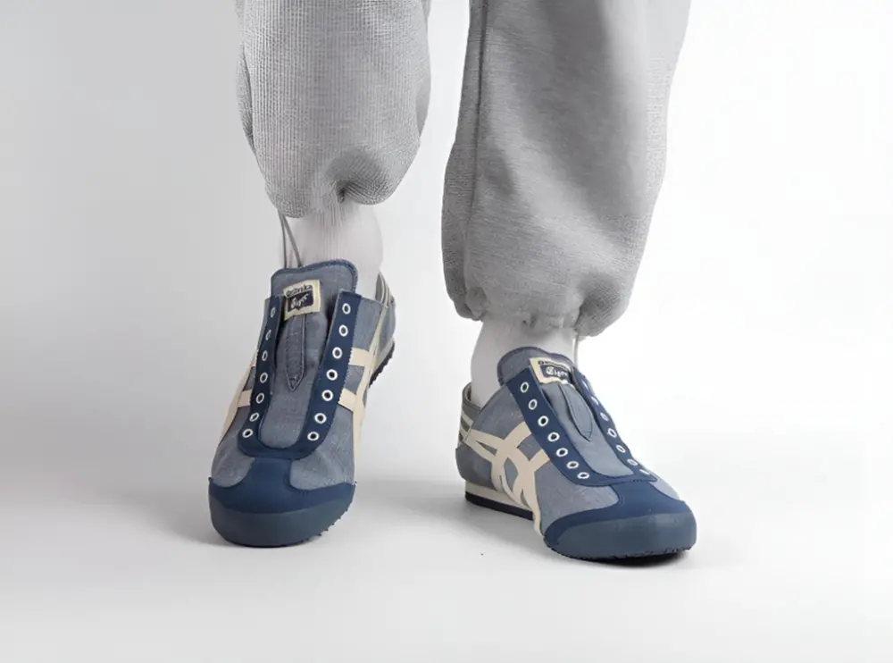 Giày Onitsuka Tiger Mexico 66 Paraty ‘Blue Chambray’ TH342N-4202 - Ảnh 3