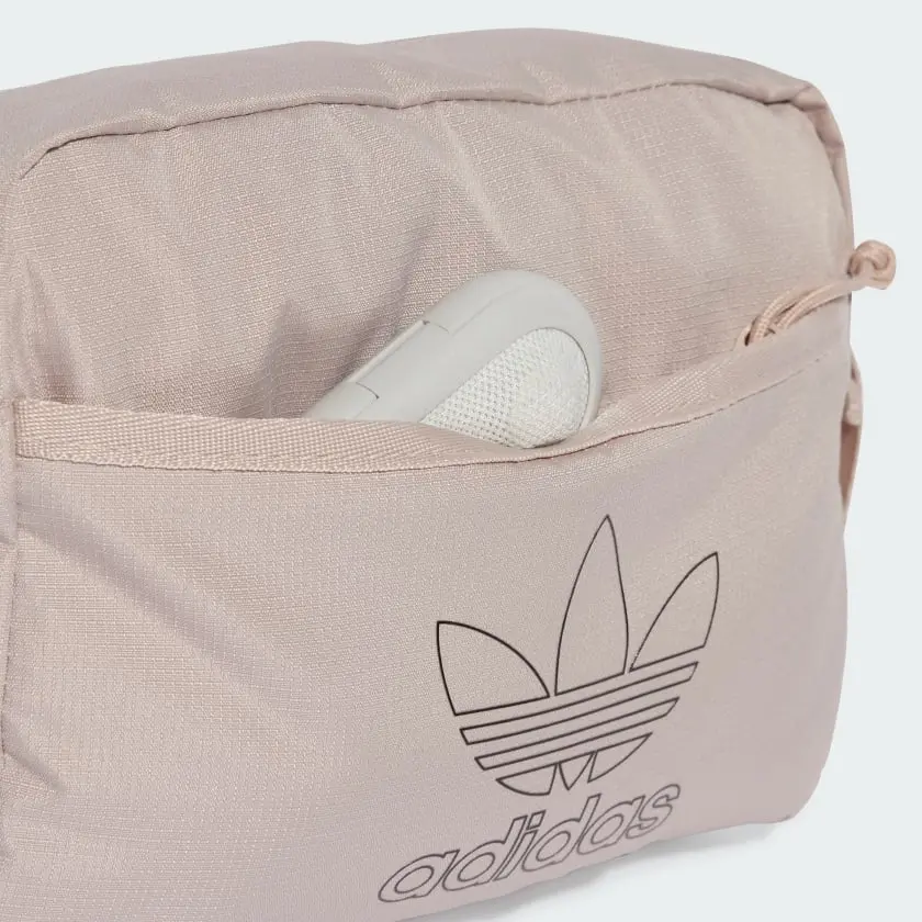 Túi Adidas Small Airliner Bag ‘Brown’ IX7508 - Ảnh 3