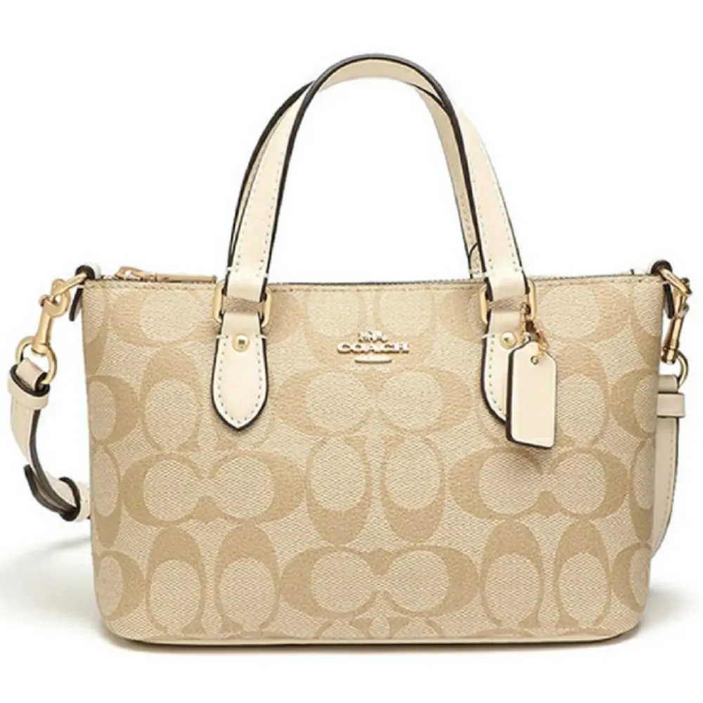 Túi Coach Outlet Shoulder Bag ‘Beige White’ CH468-IMDQC