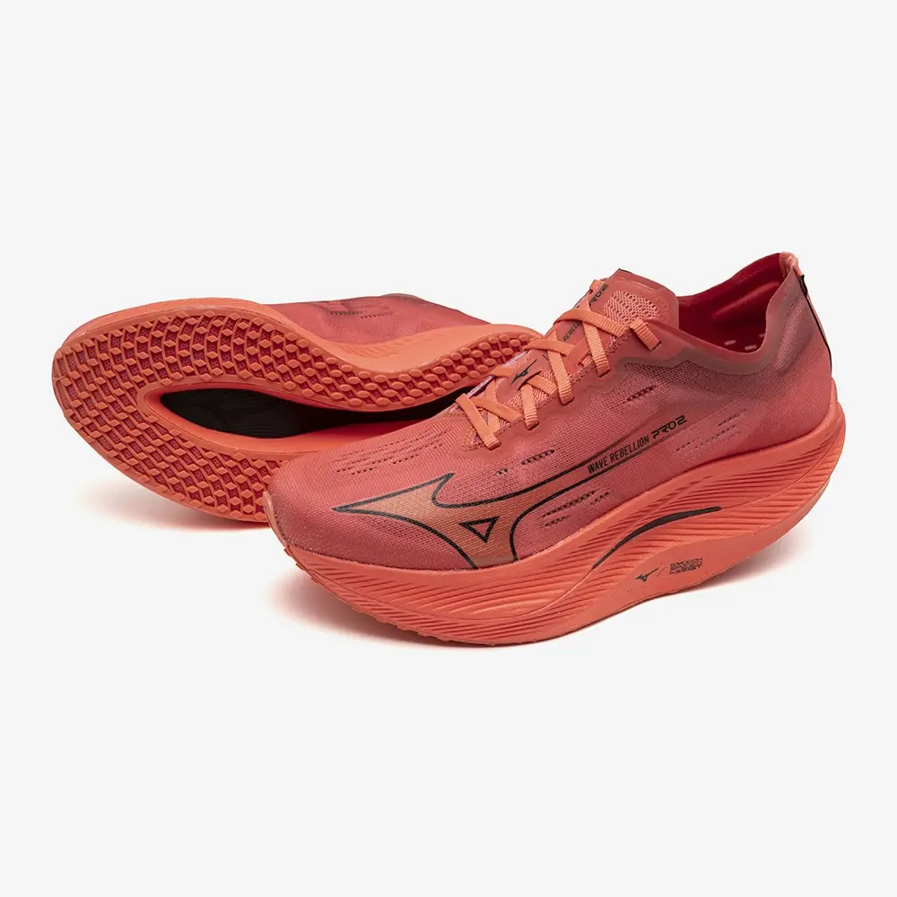 Alternative view of Giày Mizuno Wave Rebellion Pro 2 ‘Black Red’ U1GD241702-02