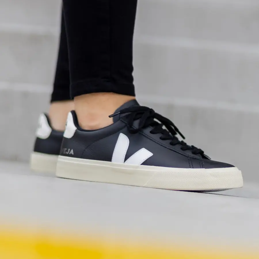 Giày Veja Campo Low Chromefree ‘Black White’ CP0501215 - Ảnh 5