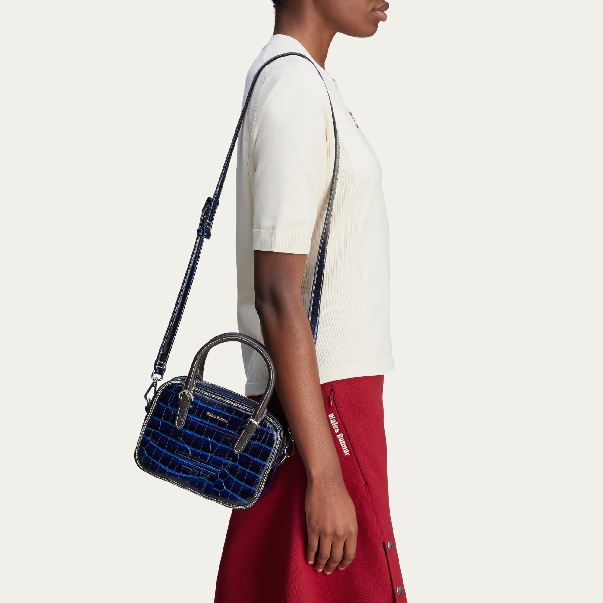 Túi Adidas Wales Bonner Small Bag ‘Blue’ JI5882 - Ảnh 3