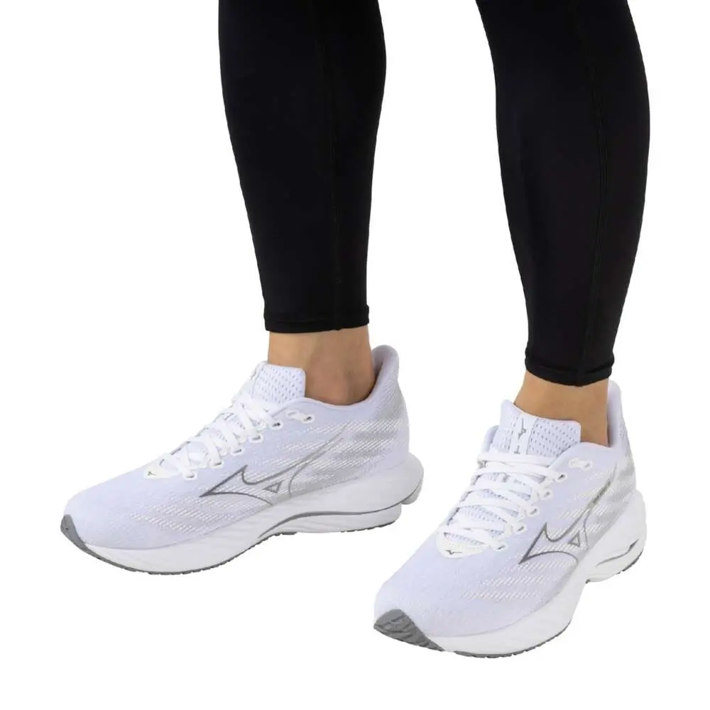 Alternative view of Giày Mizuno Wave Rider 28 SW ‘White Silver’ J1GC2404-04
