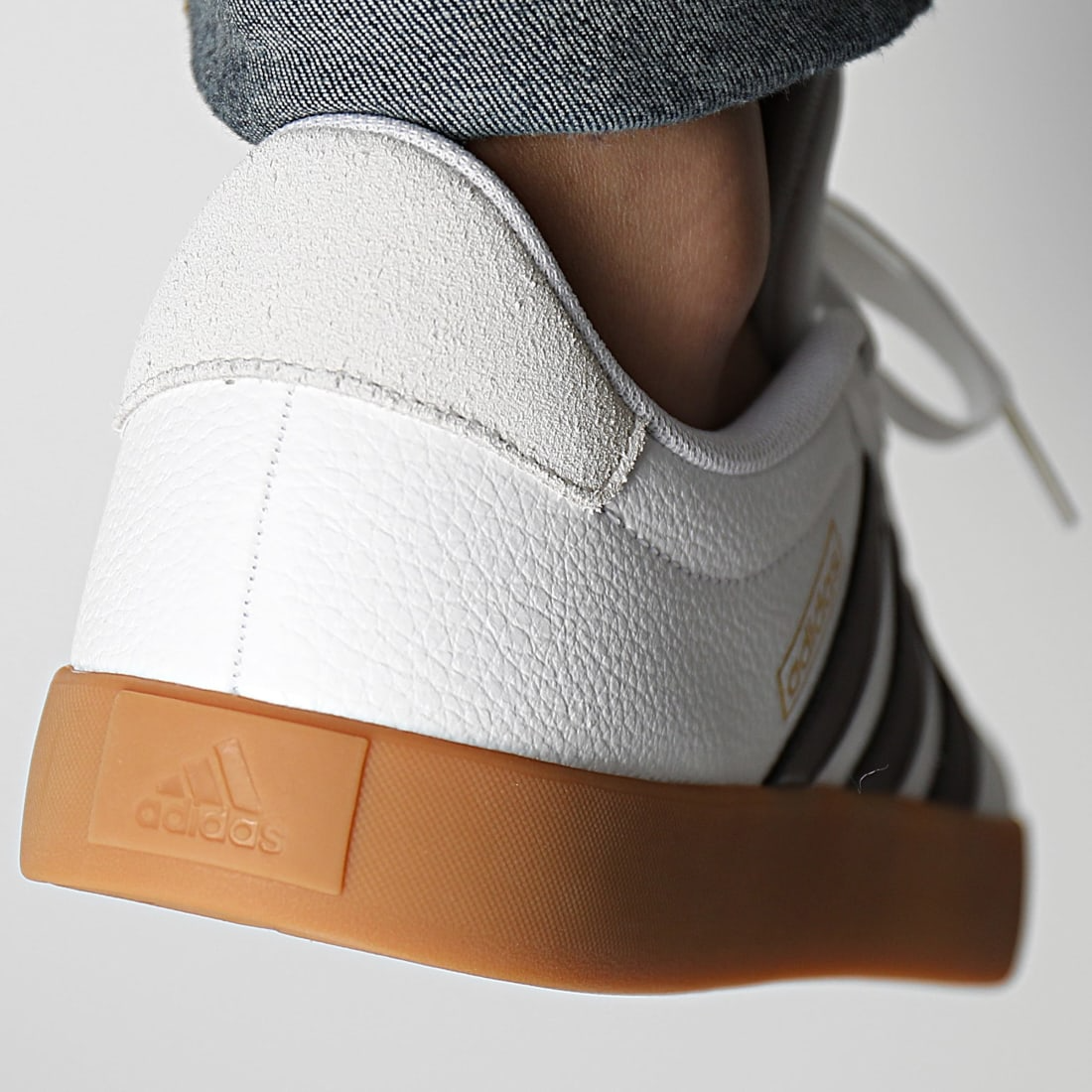 Giày Adidas VL Court 3.0 ‘Shadow Brown’ ID6288 - Ảnh 5