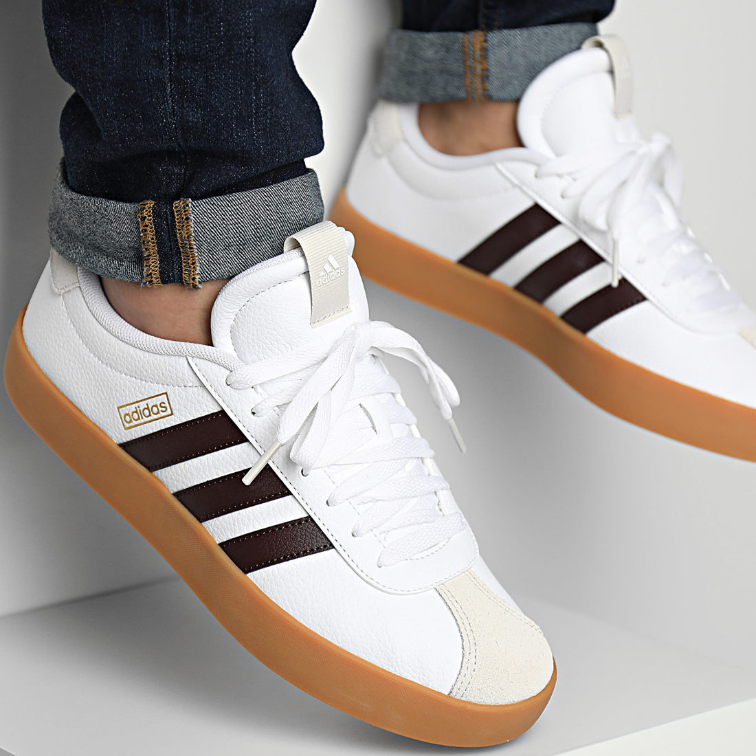Giày Adidas VL Court 3.0 ‘Shadow Brown’ ID6288 - Ảnh 2