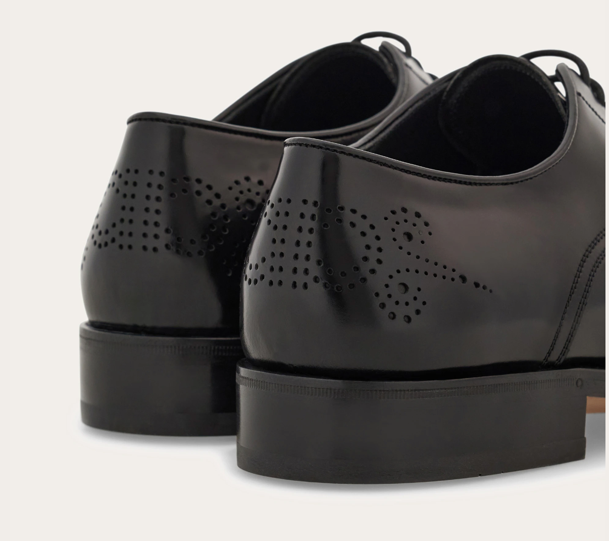 Alternative view of Giày Salvatore Ferragamo Derby Toe ‘Black’ 027975-773610