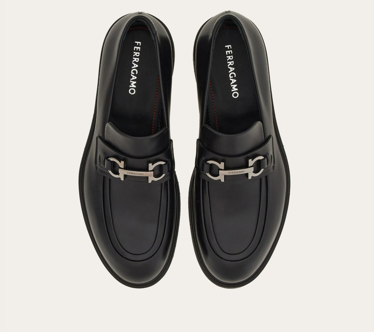 Giày Salvatore Ferragamo Moccasin ‘Black’ 021965-774481 - Ảnh 5