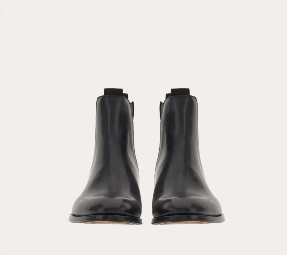 Giày Salvatore Ferragamo Chelsea Boot ‘Black’ 021622-762476 - Ảnh 4