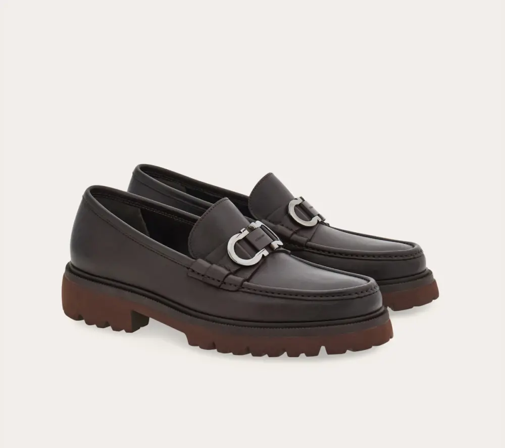 Alternative view of Giày Salvatore Ferragamo Moccasin ‘Testa Moro’ 028249-774316