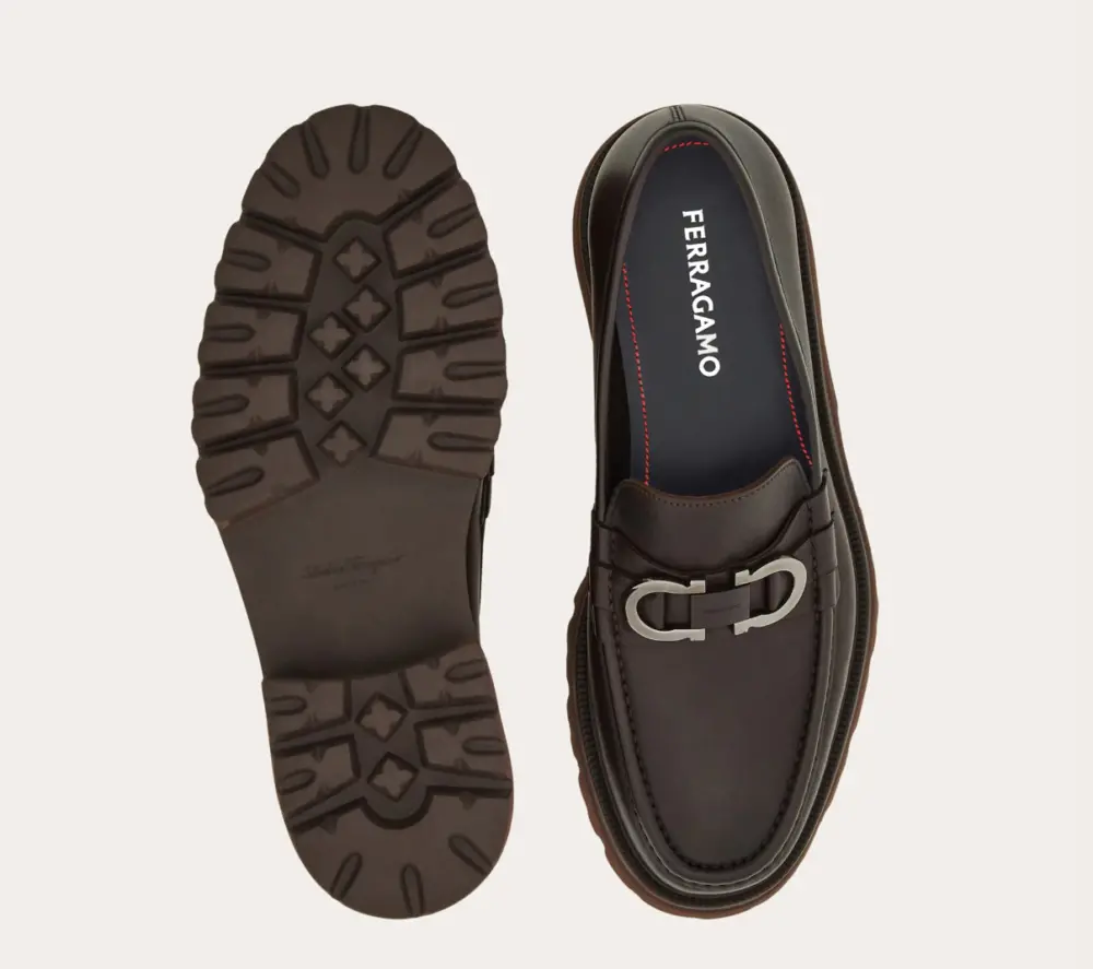 Giày Salvatore Ferragamo Moccasin ‘Testa Moro’ 028249-774316 - Ảnh 3