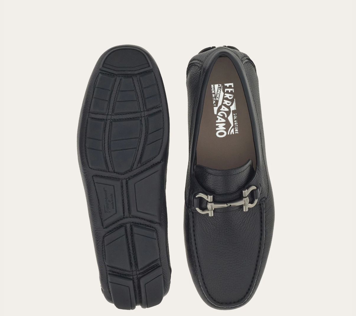 Giày Salvatore Ferragamo Driver ‘Black’ 02C398-755610 - Ảnh 4