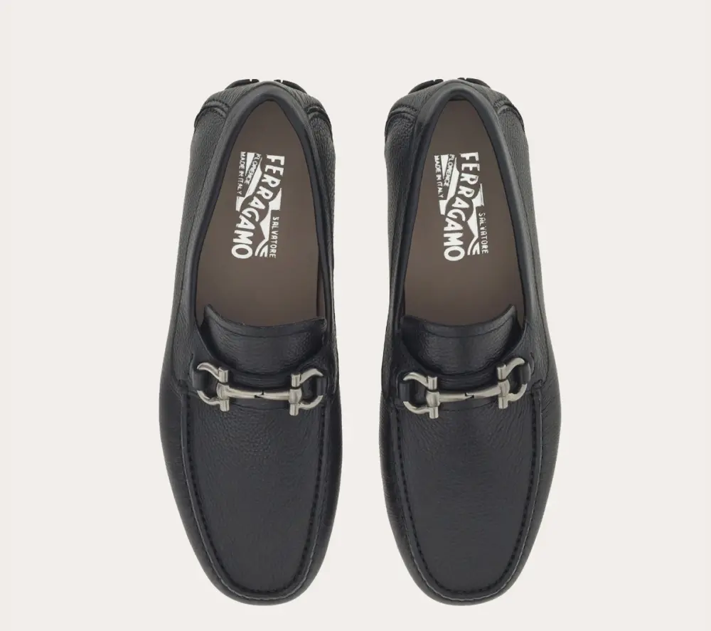 Giày Salvatore Ferragamo Driver ‘Black’ 02C398-755610 - Ảnh 3
