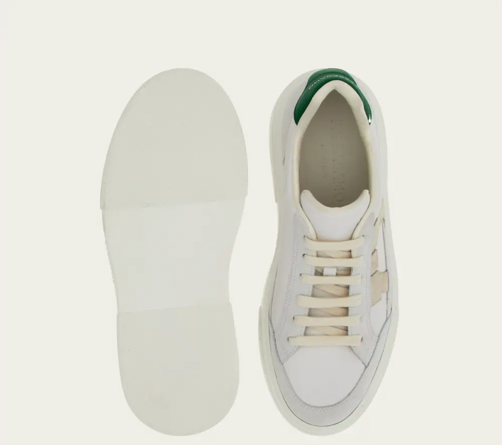 Giày Salvatore Ferragamo Low Cut ‘White’ 023588-769881 - Ảnh 4