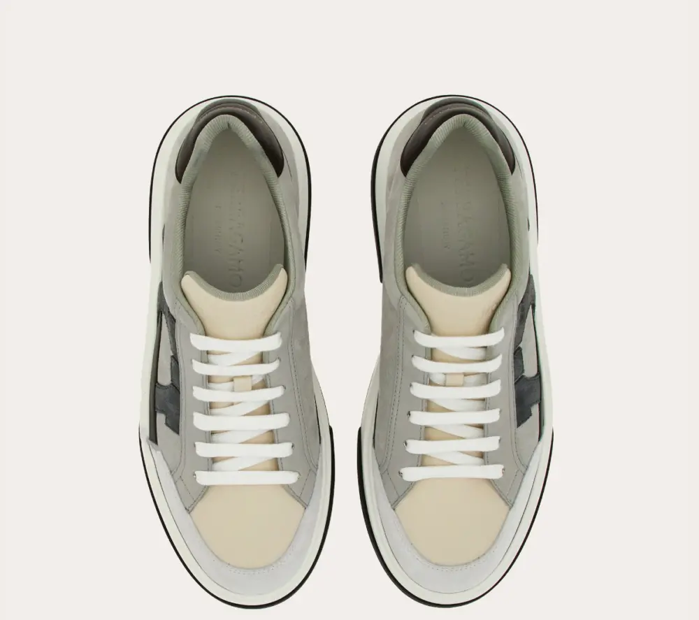 Giày Salvatore Ferragamo Low Cut ‘Grey’ 023588-769375 - Ảnh 5