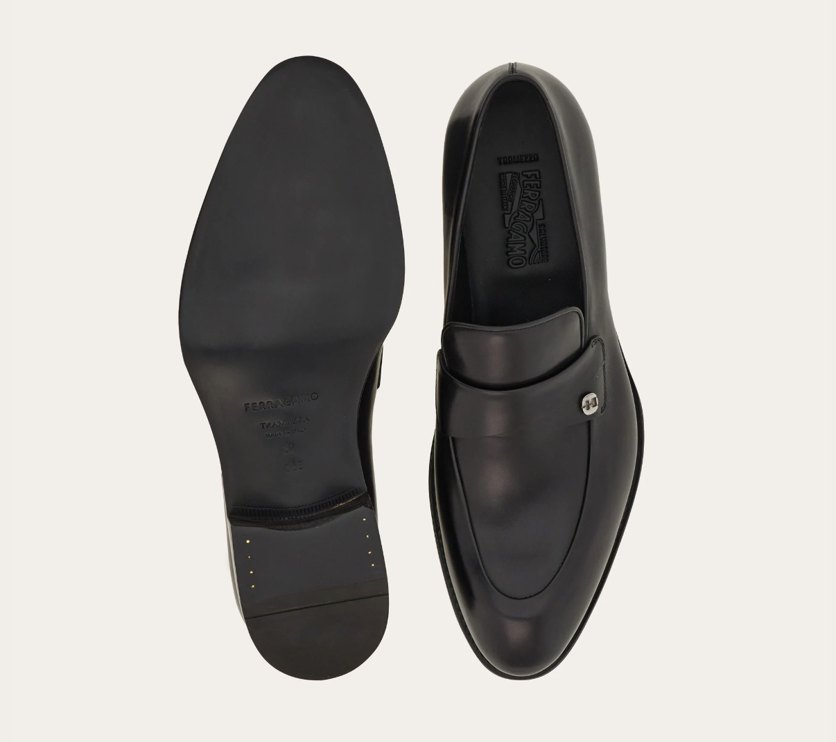 Giày Salvatore Ferragamo Tramezza ‘Black’ 027957-776457 - Ảnh 4