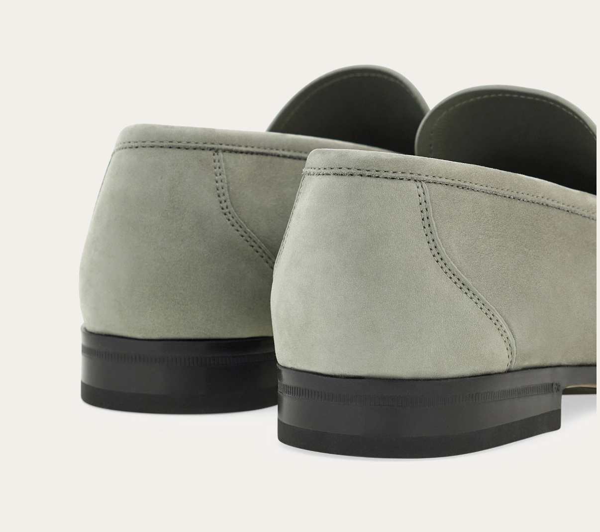 Alternative view of Giày Salvatore Ferragamo Moccasin ‘Ash Grey’ 029457-774547