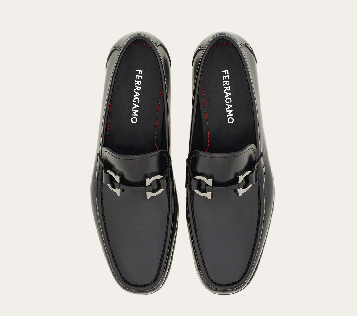 Giày Salvatore Ferragamo Moccasin ‘Black’ 029457-774495 - Ảnh 5
