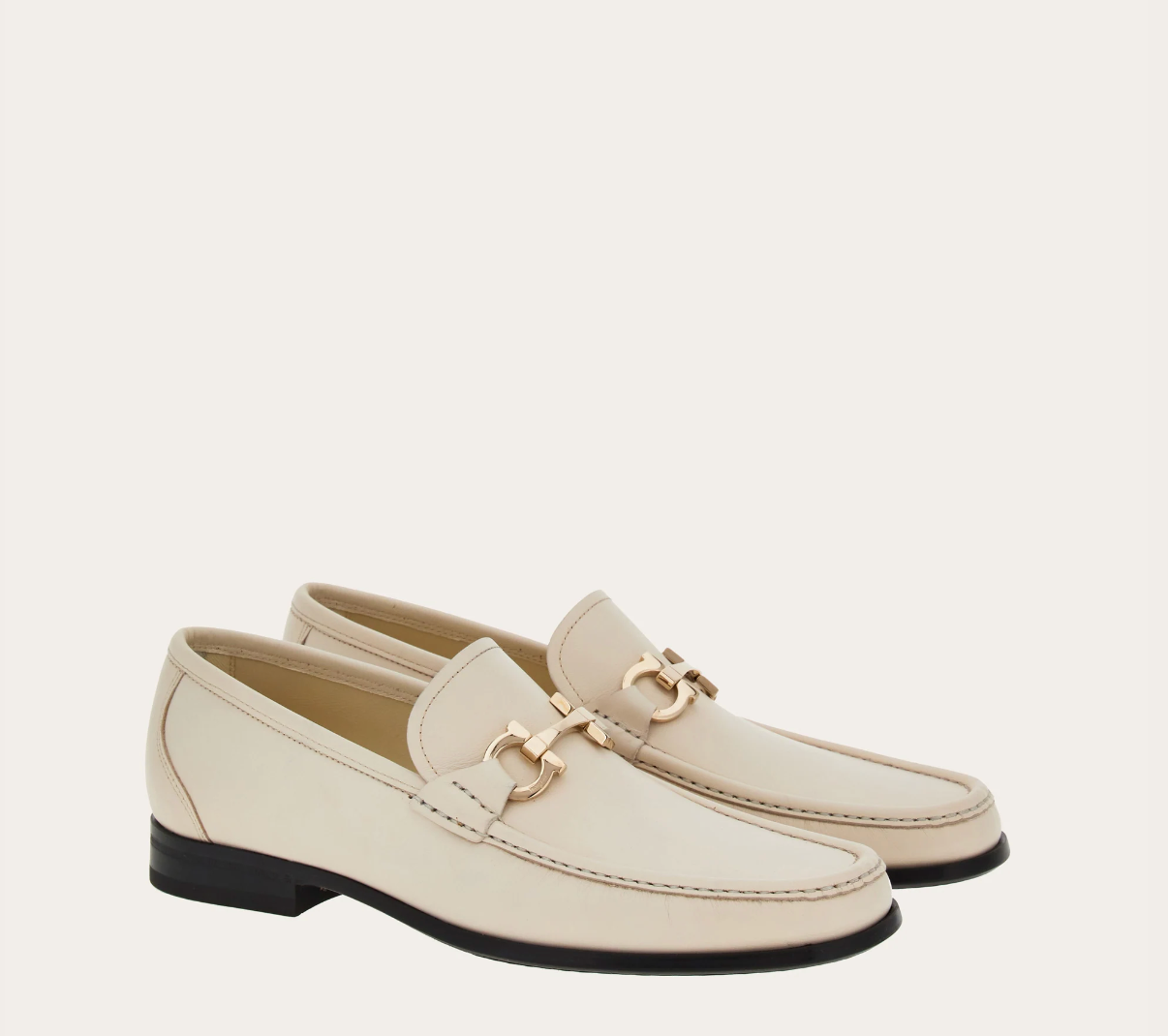 Giày Salvatore Ferragamo Moccasin ‘Mascarpone’ 029457-769878 - Ảnh 3