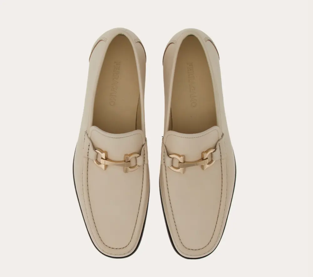 Giày Salvatore Ferragamo Moccasin ‘Mascarpone’ 029457-769878 - Ảnh 5
