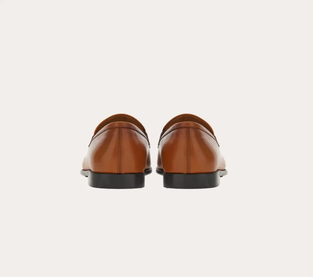 Giày Salvatore Ferragamo Moccasin ‘Vicuna’ 021669-762637 - Ảnh 5