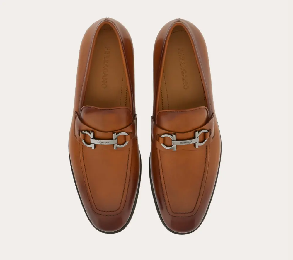 Giày Salvatore Ferragamo Moccasin ‘Vicuna’ 021669-762637 - Ảnh 3